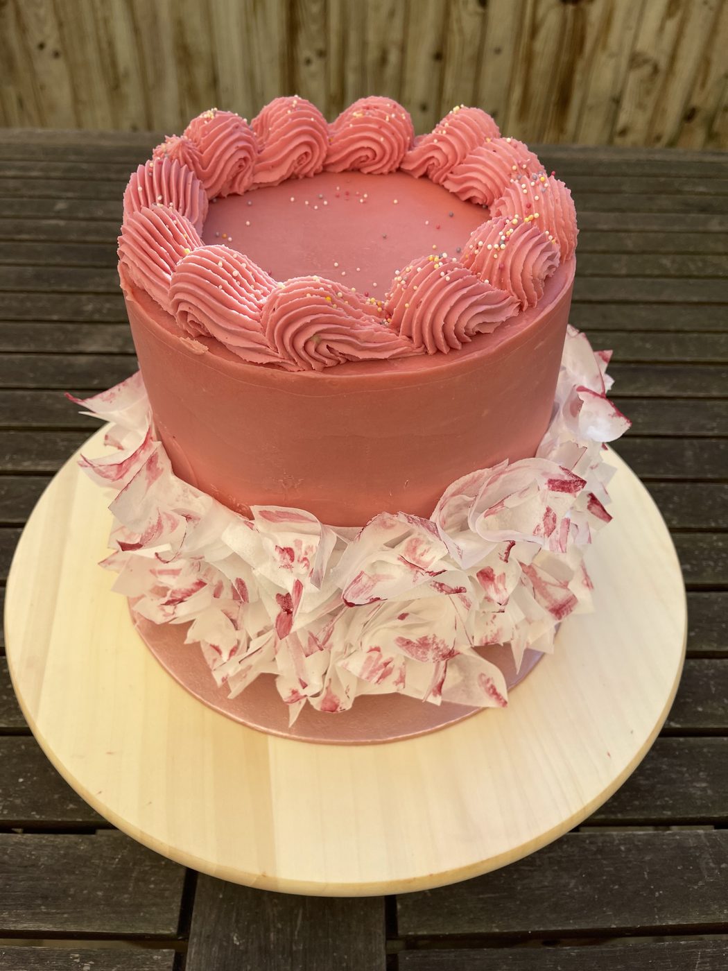 Handmade cake by Cake Bakery Cambridge