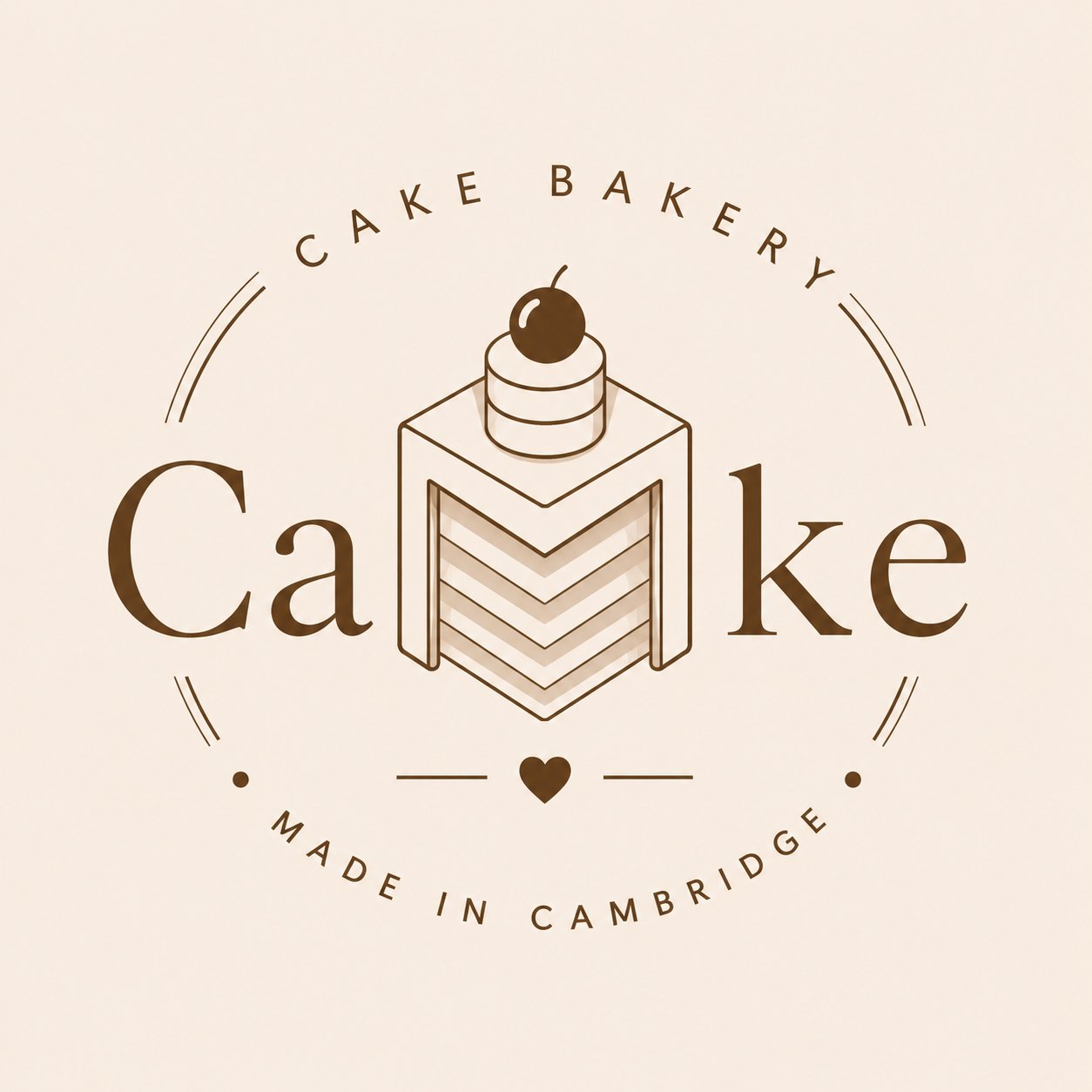 Cake Bakery Cambridge Logo